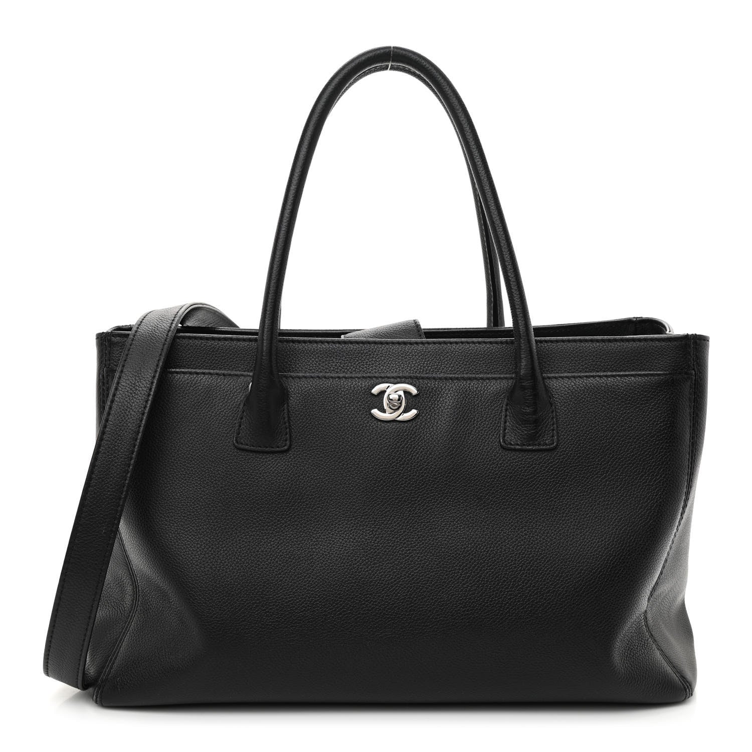 Chanel Caviar Cerf Executive Shopper Tote Black 1 of 13