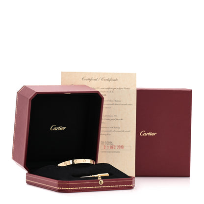 Cartier 18K Yellow Gold LOVE Bracelet 16 6 of 6