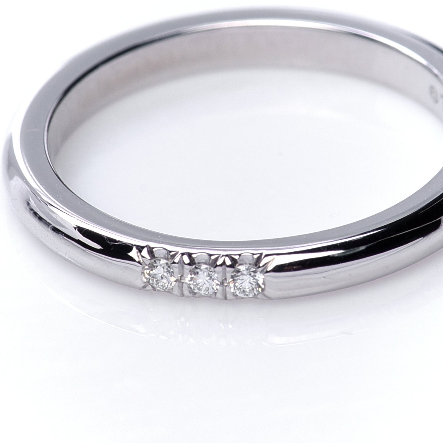 Platinum Diamond 2mm Classic Wedding Band Ring 47 4