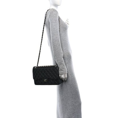 Chanel Caviar Quilted Jumbo Double Flap Black 2 of 11