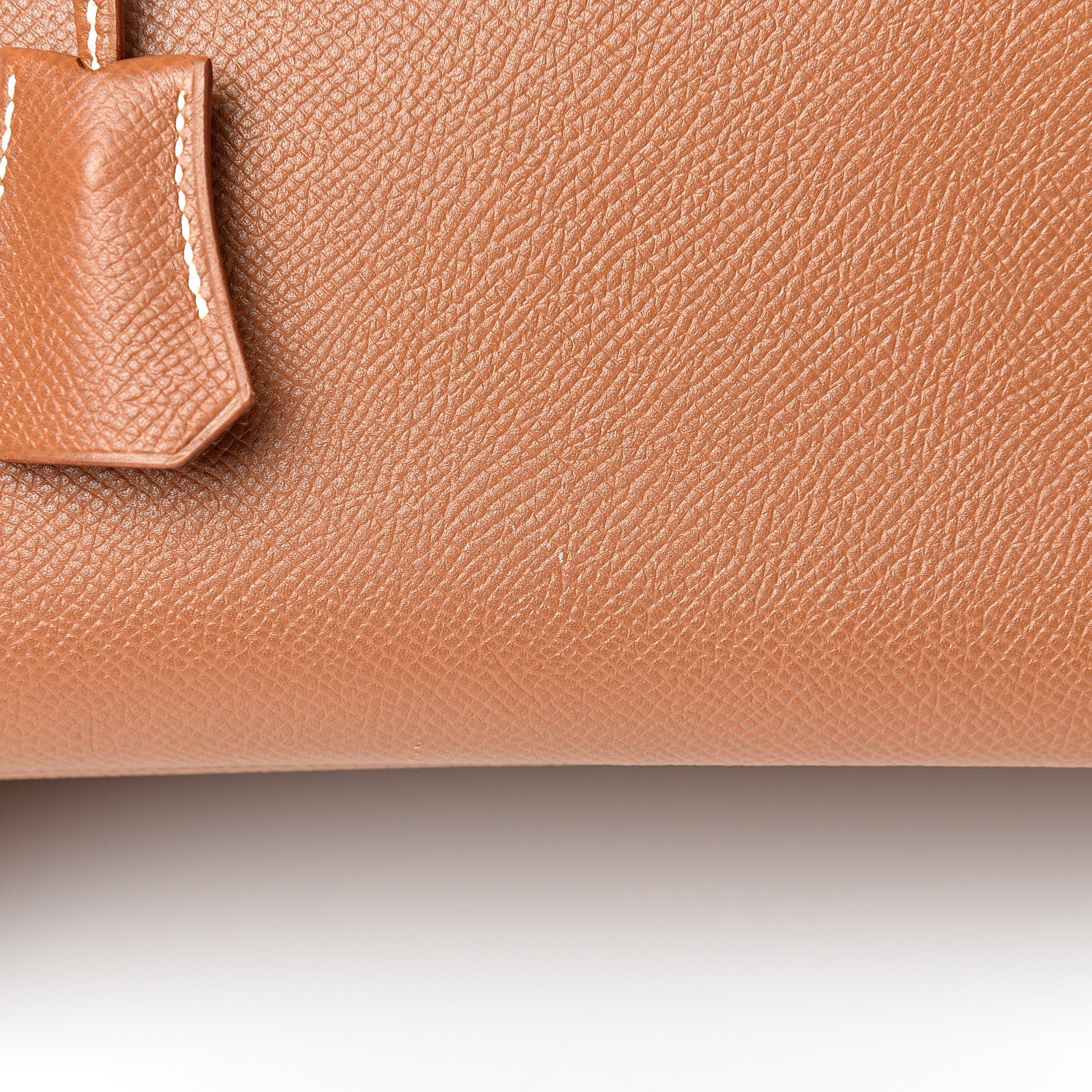 Hermes Courchevel HAC Birkin 32 Gold 10 of 13