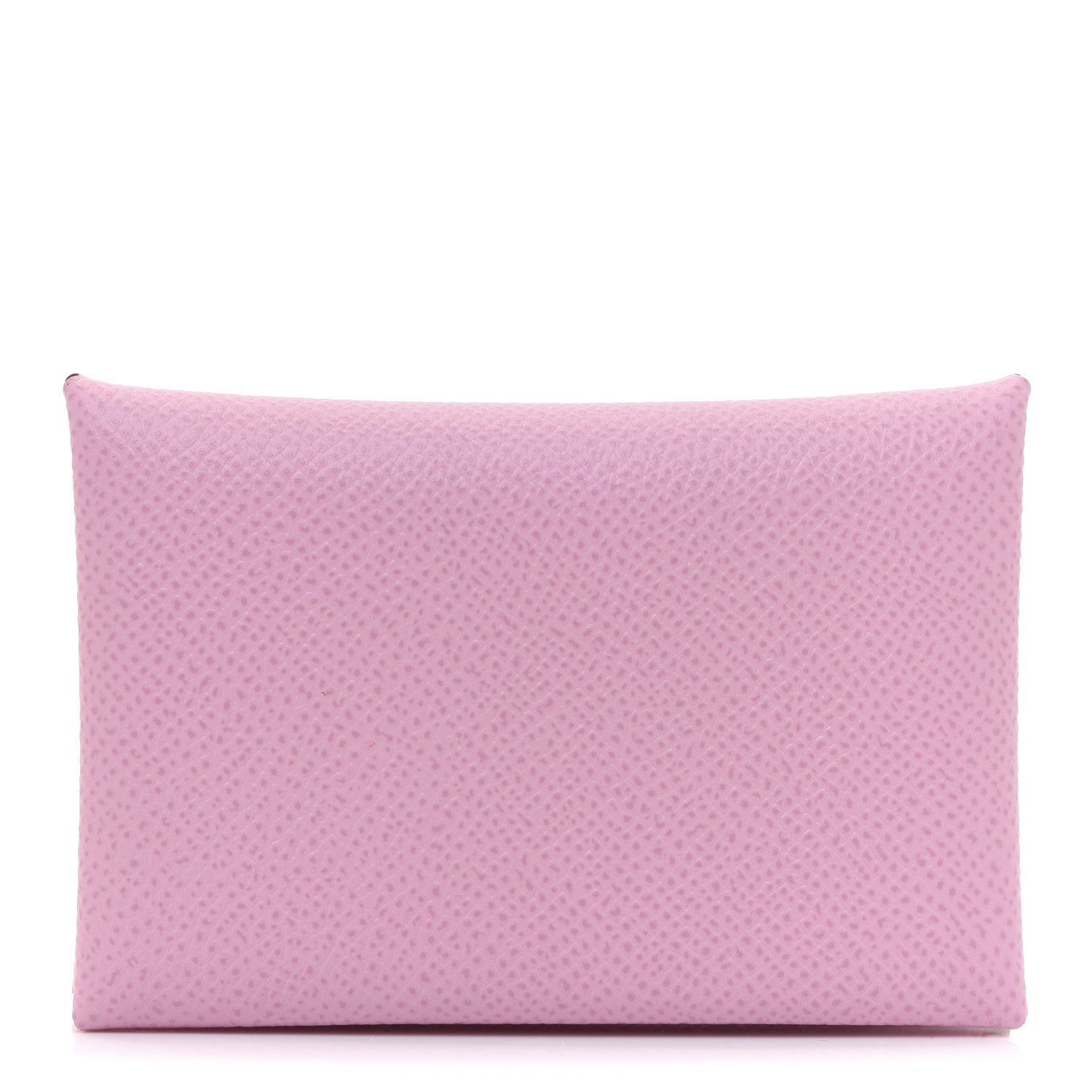 Hermes Epsom Calvi Card Case Mauve Sylvestre 1 of 8