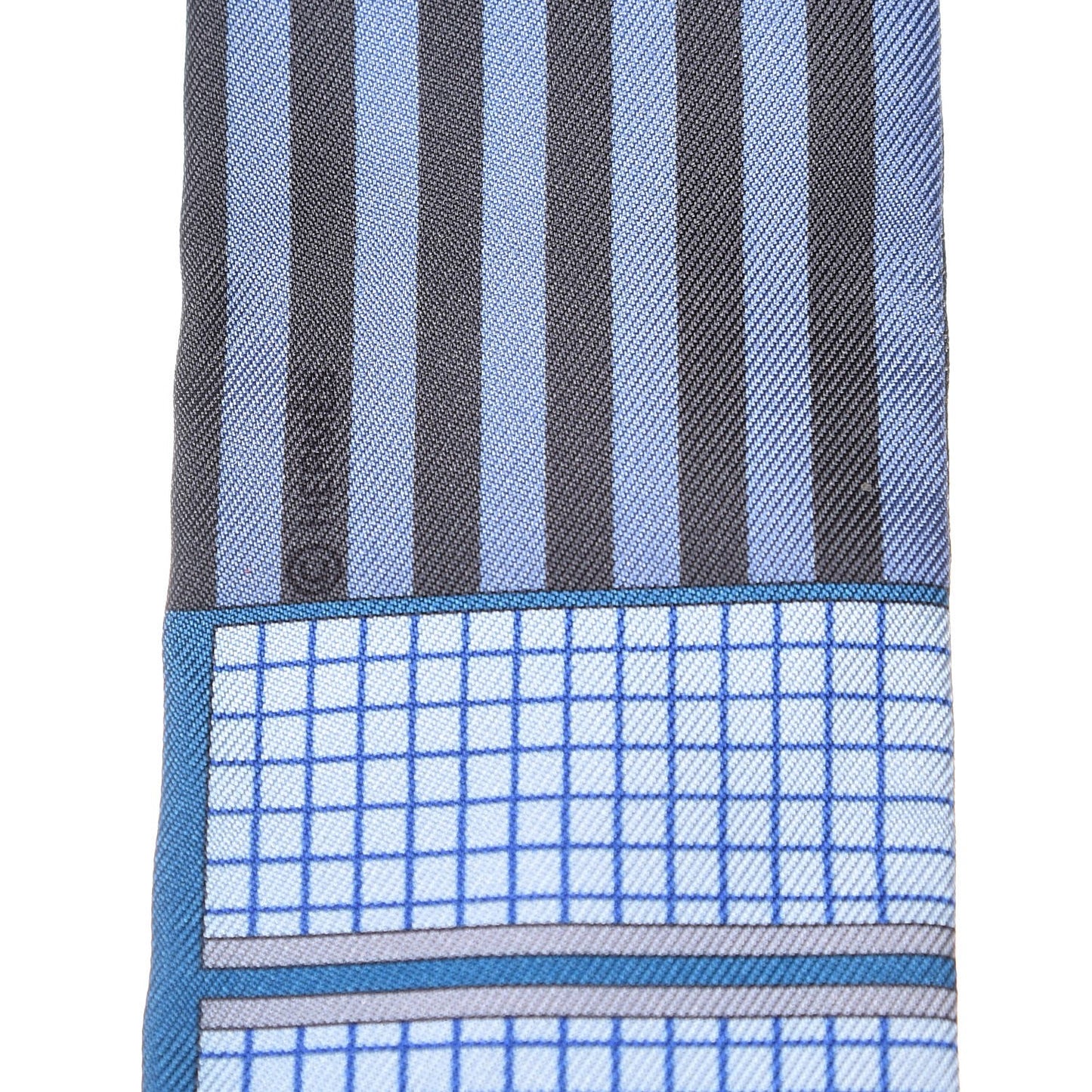Silk Couvertures Nouvelles Twilly Marine Noisette Ciel