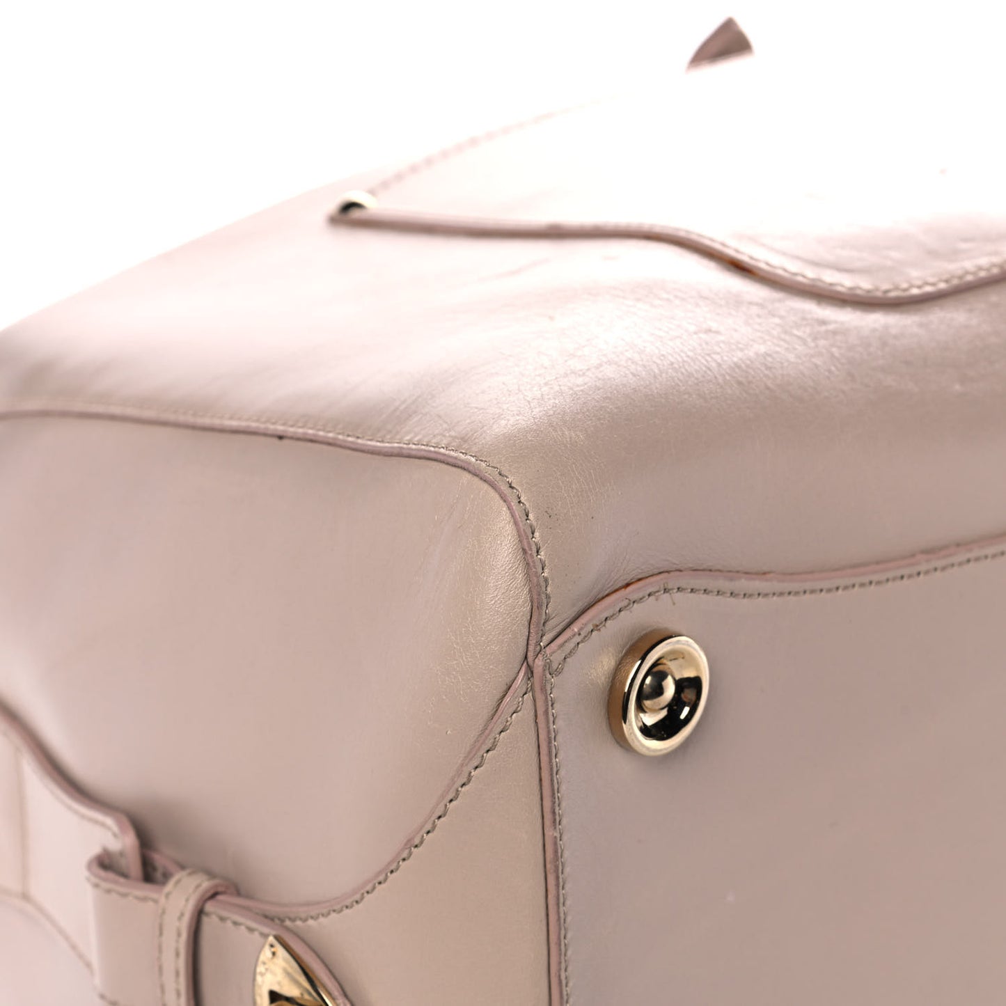 Calfskin Tahula Satchel Pale Pink