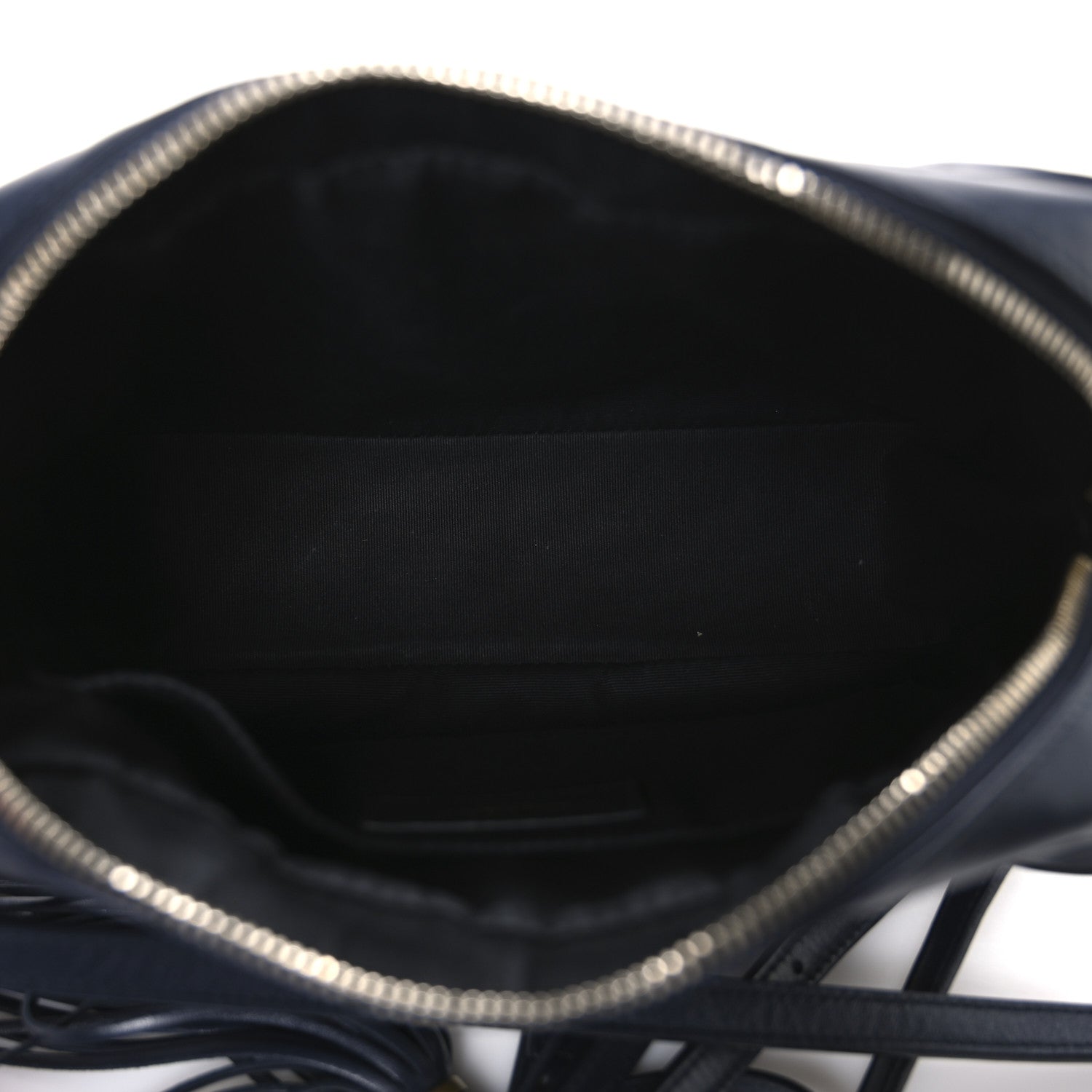 Saint Laurent Calfskin Matelasse Monogram Lou Camera Bag Deep Marine 5 of 12