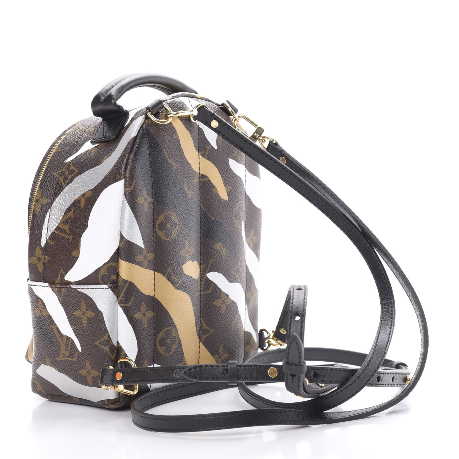 Louis Vuitton X LOL Monogram Palm Springs Backpack Mini Gold Silver 2 of 10