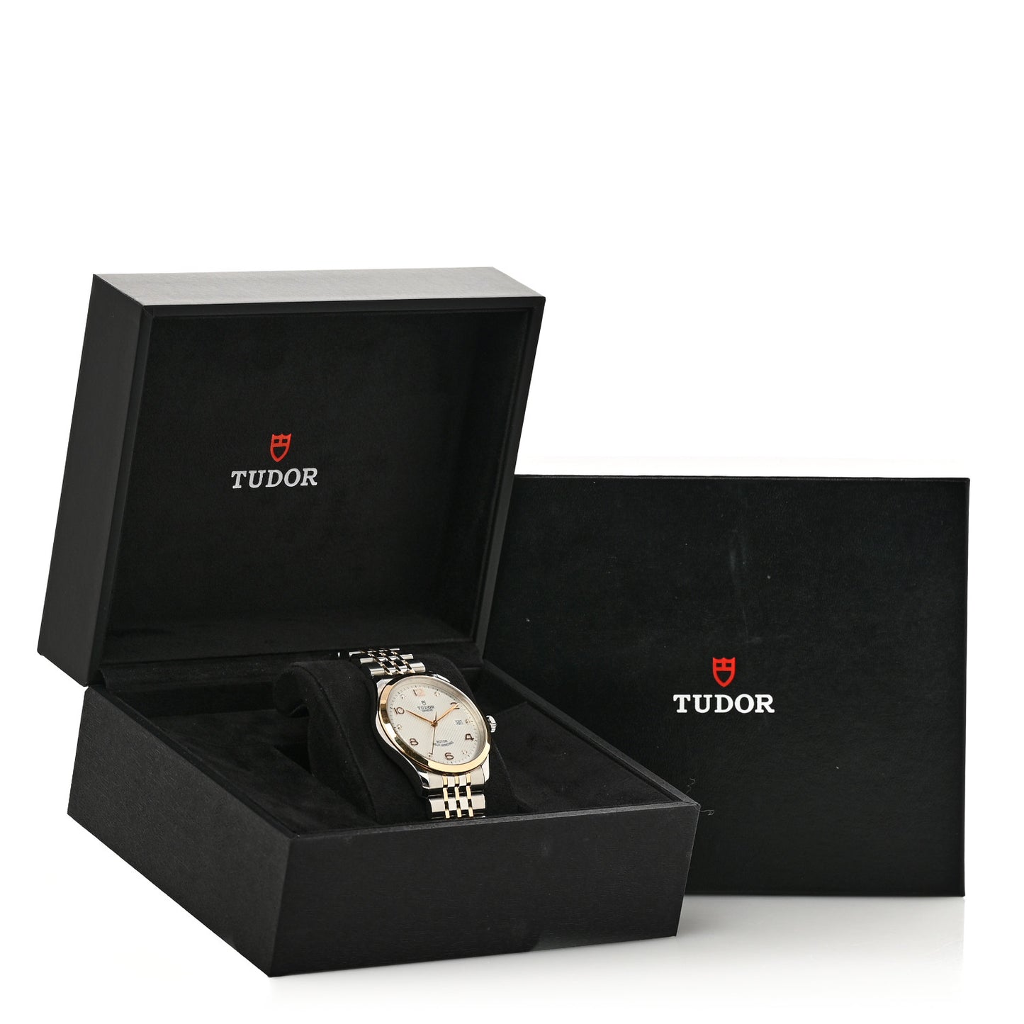 Stainless Steel 18K Rose Gold Diamond 41mm 1926 Automatic Watch Silver 91651