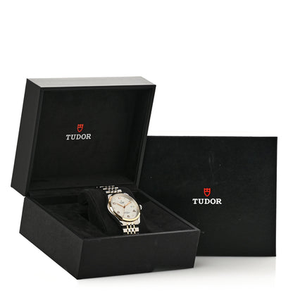 TUDOR Stainless Steel 18K Rose Gold Diamond 41mm 1926 Automatic Watch Silver 91651 5 of 5
