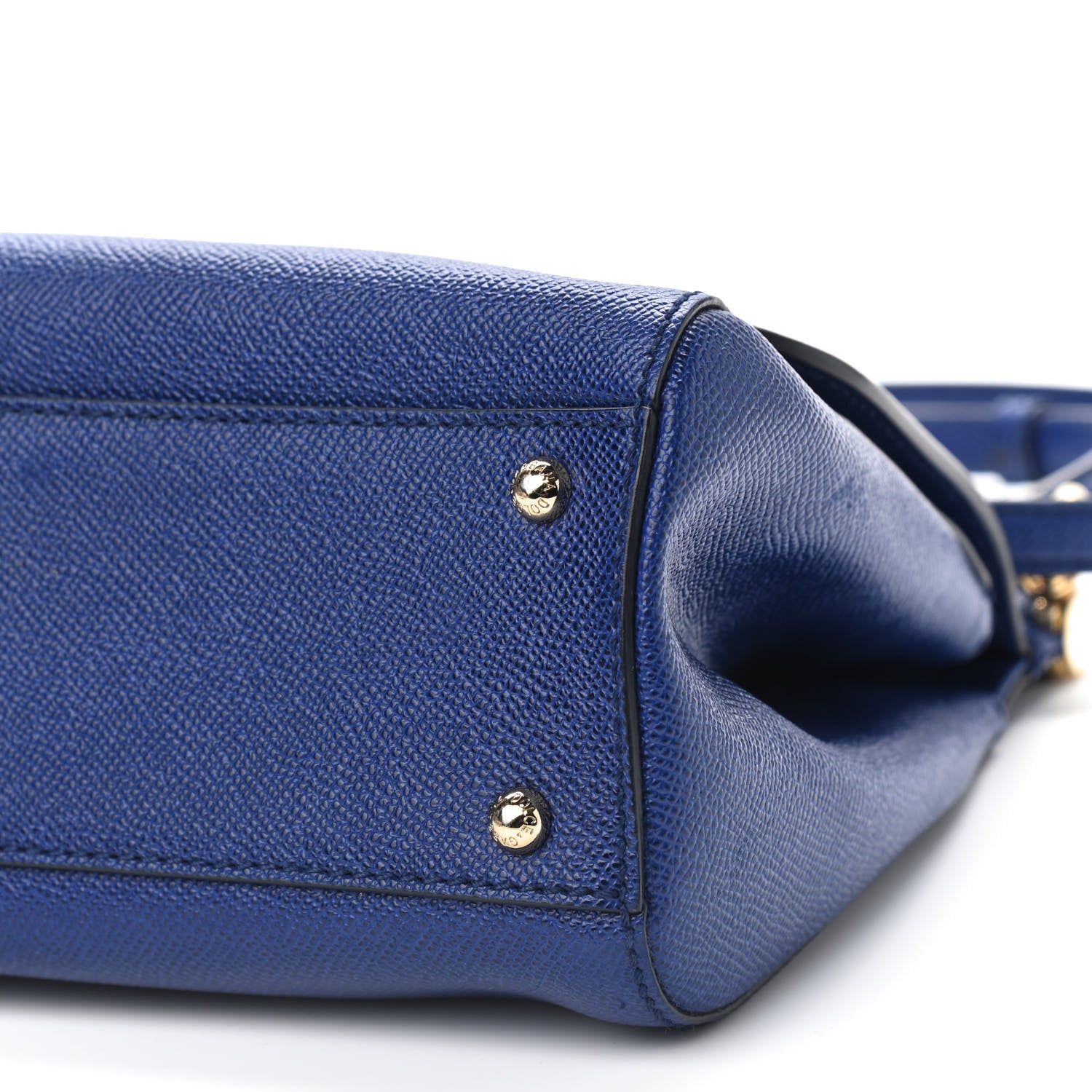 Dolce & Gabbana Dauphine Medium Miss Sicily Satchel Blue 8 of 9