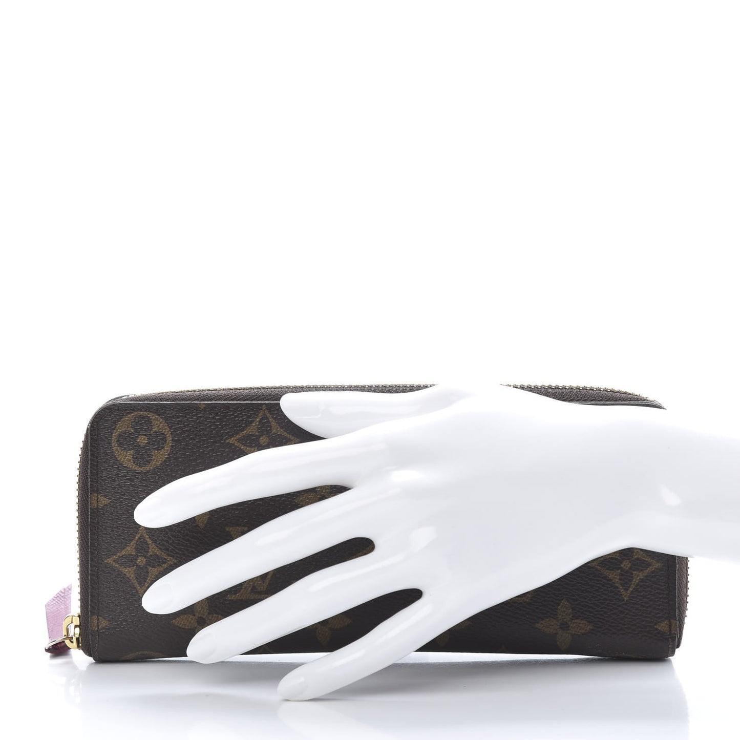 Monogram Clemence Wallet Fuchsia