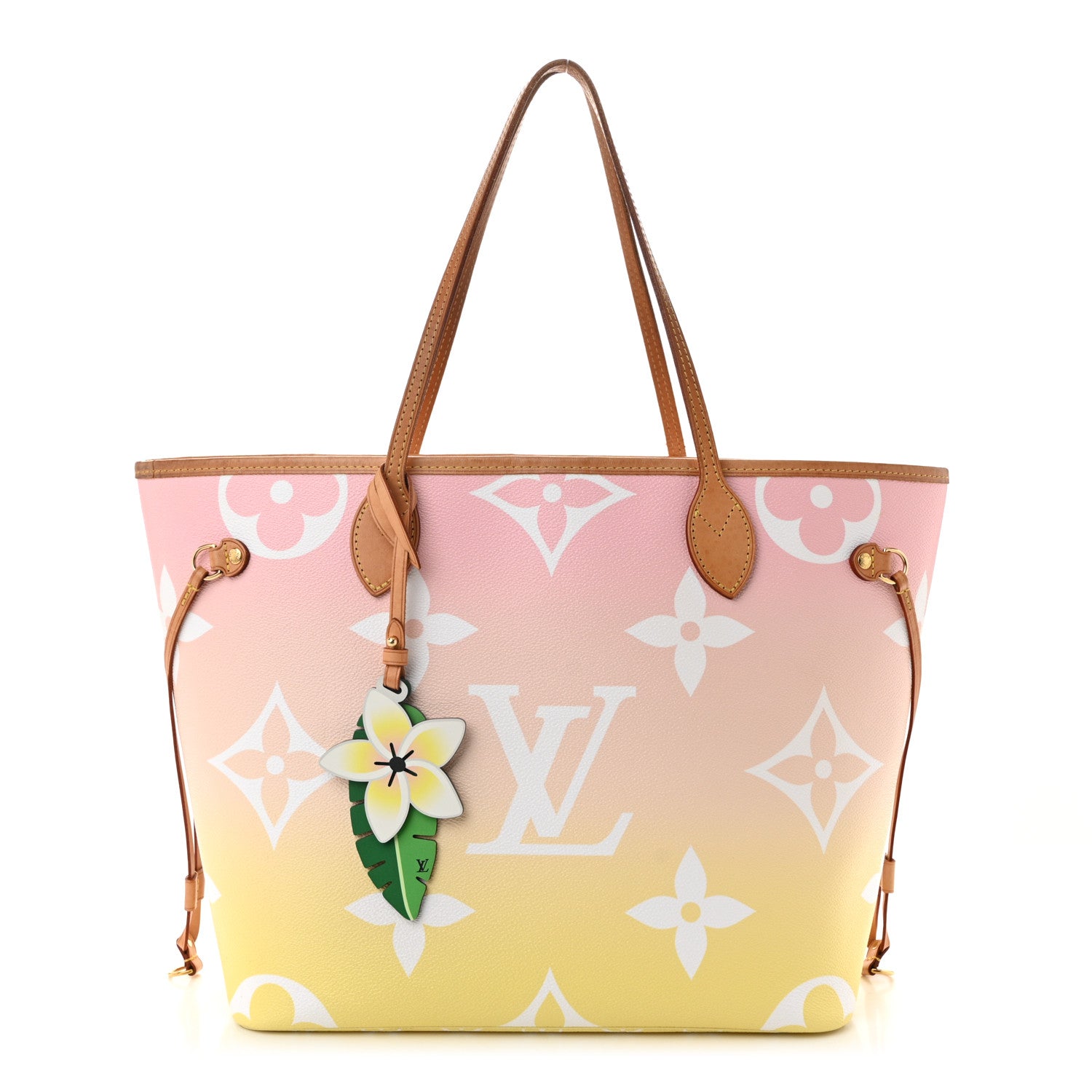 Louis Vuitton Monogram Giant By The Pool Neverfull MM Light Pink 1 of 12