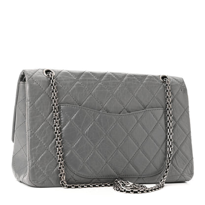 Chanel Aged Calfskin Quilted 2.55 Reissue 227 Flap Grey 3 of 9