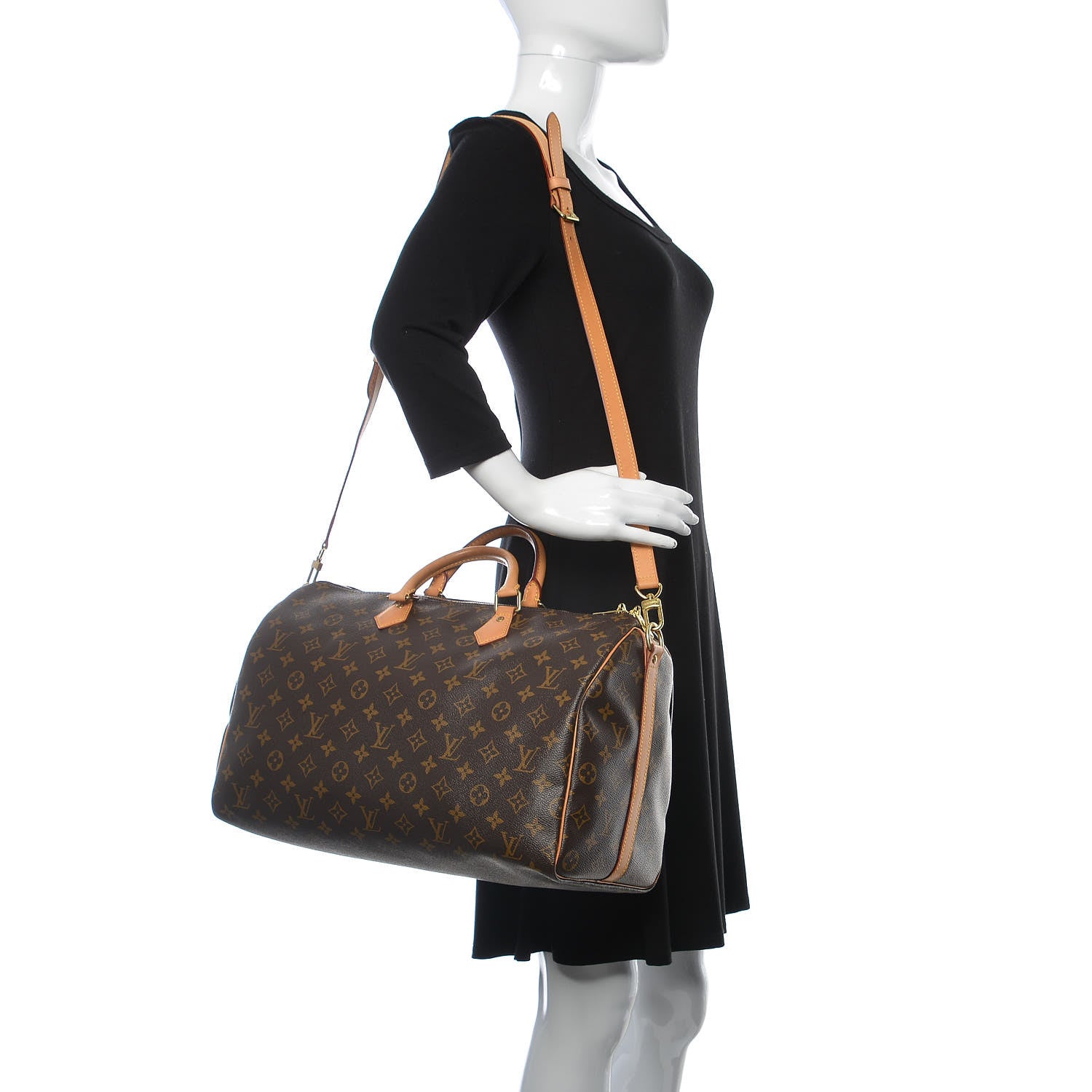 Louis Vuitton Monogram Speedy Bandouliere 40 2 of 14