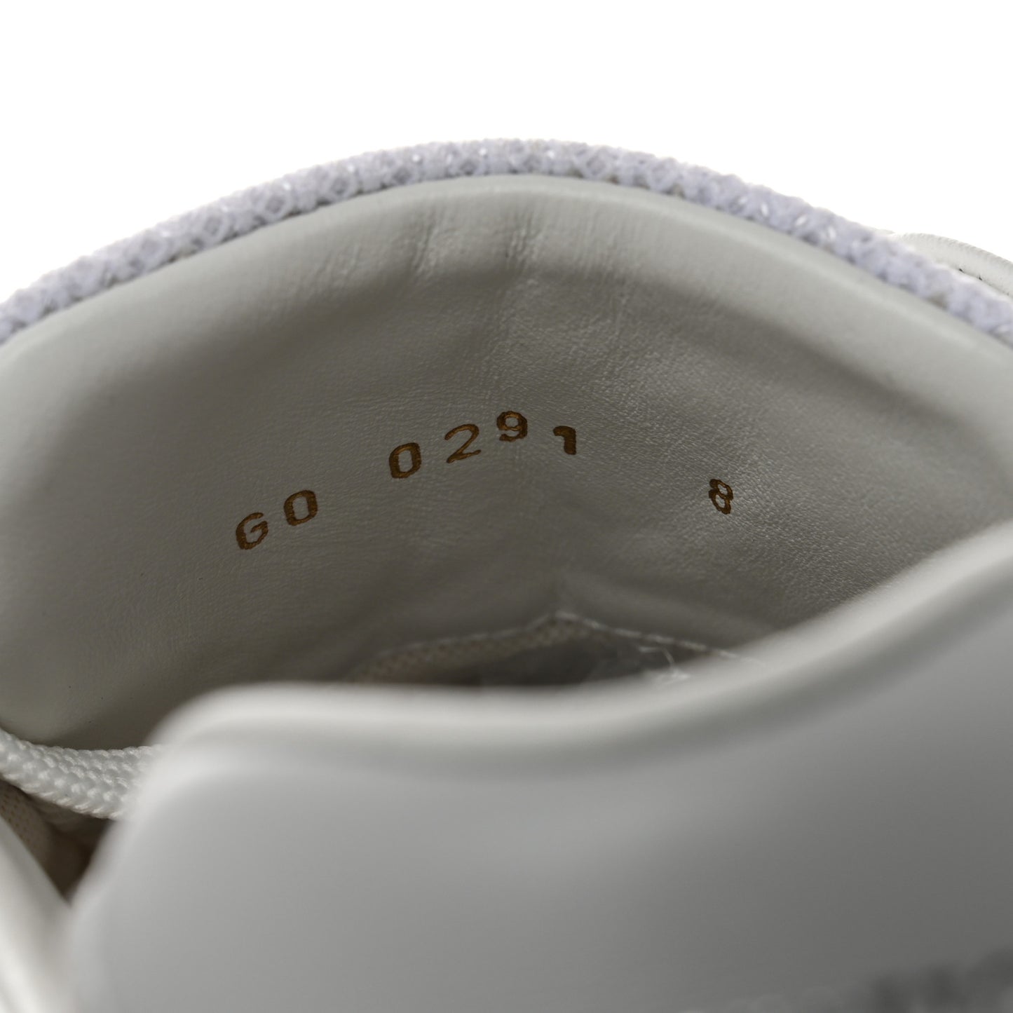 Technical Mesh Metallic Monogram Mens Run Away Sneakers 8 White