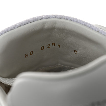 Louis Vuitton Technical Mesh Metallic Monogram Mens Run Away Sneakers 8 White 6 of 12