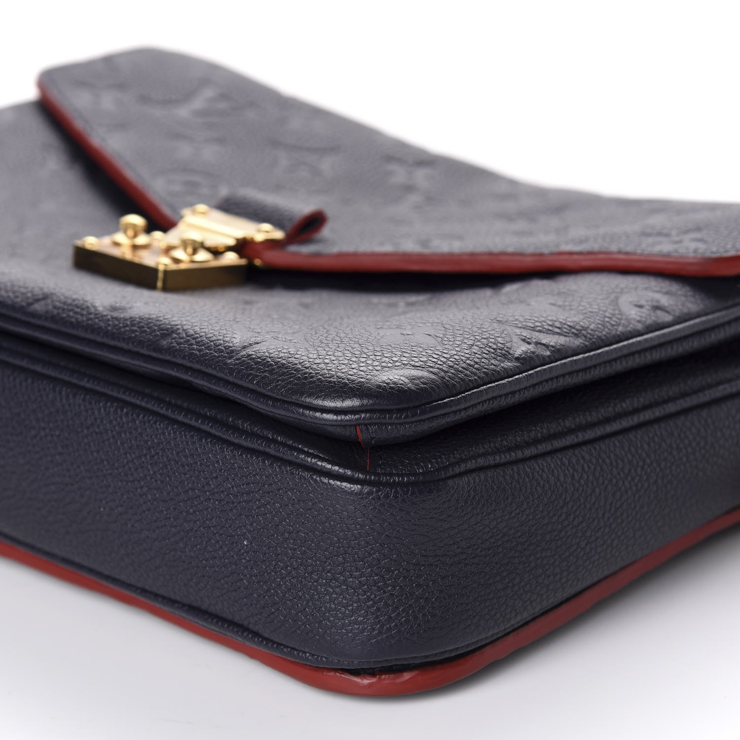 Louis Vuitton Empreinte Pochette Metis Marine Rouge 7 of 11