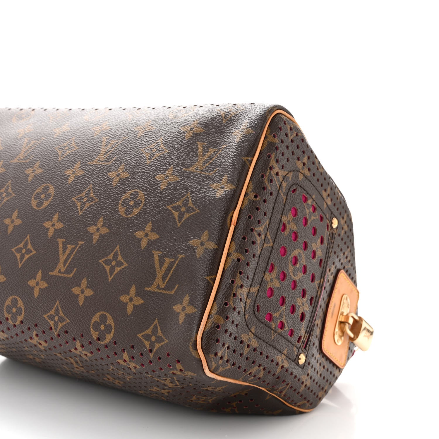Louis Vuitton Monogram Perforated Speedy 30 Fuchsia 8 of 9