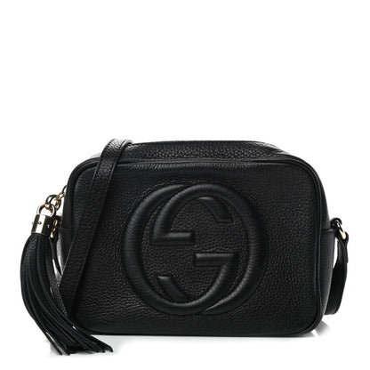 Gucci Pebbled Calfskin Small Soho Disco Bag Black 1 of 10