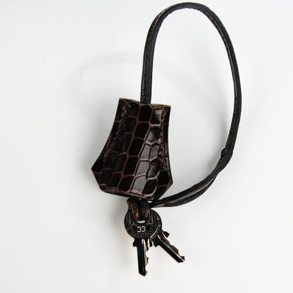 Hermes Shiny Niloticus Crocodile Birkin 30 Havane 19 of 23