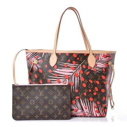 Louis Vuitton Monogram Jungle Dots Neo Neverfull MM Sugar Pink Poppy 1 of 9