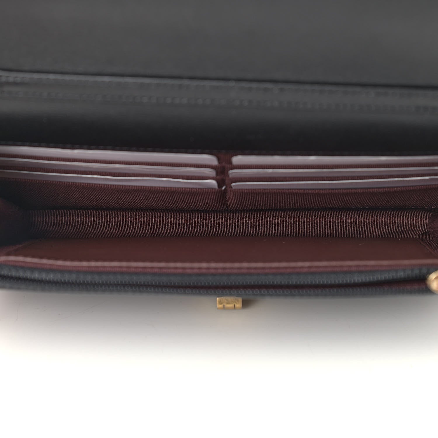 Chanel Aged Calfskin Quilted Reissue Wallet On Chain WOC Black 5 of 11