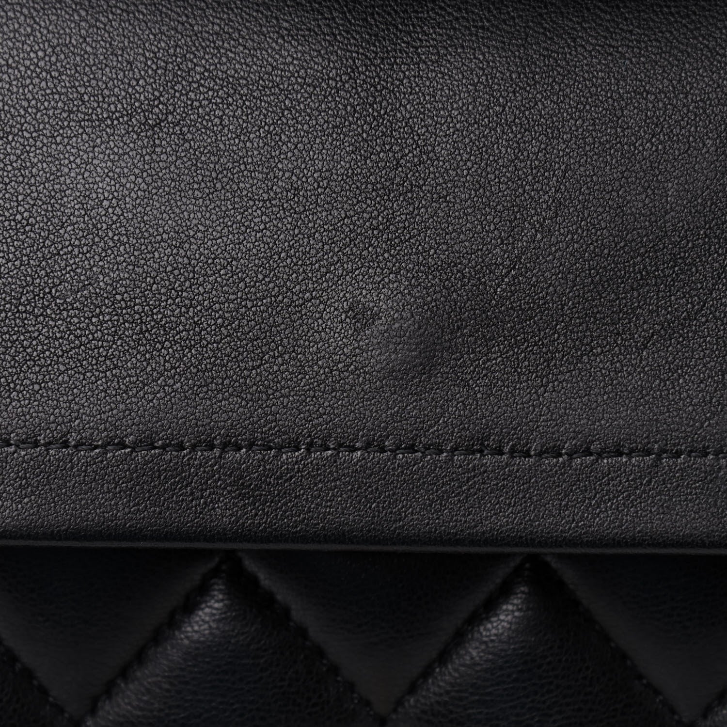 Chanel Lambskin Quilted Medium Double Flap Black 12 of 12
