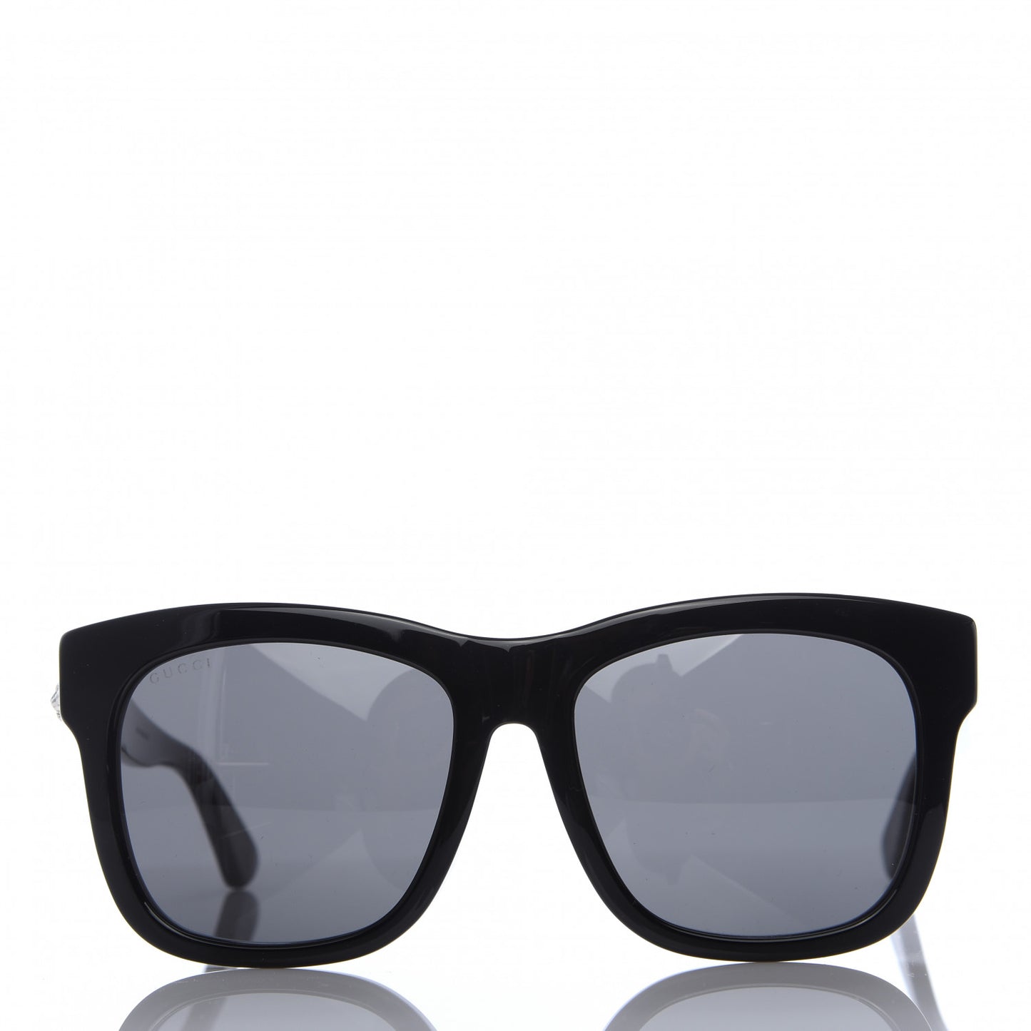 Acetate Square Frame Sunglasses GG0032S Black