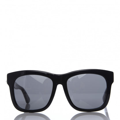 Gucci Acetate Square Frame Sunglasses GG0032S Black 2 of 8