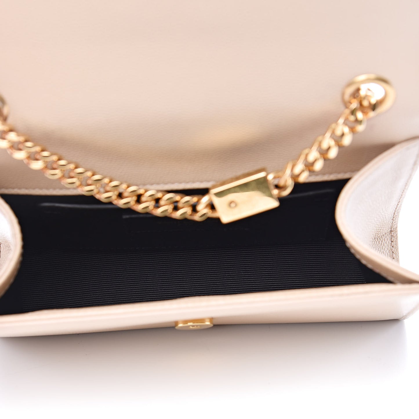 Grain De Poudre Small Monogram Kate Satchel Nude Powder