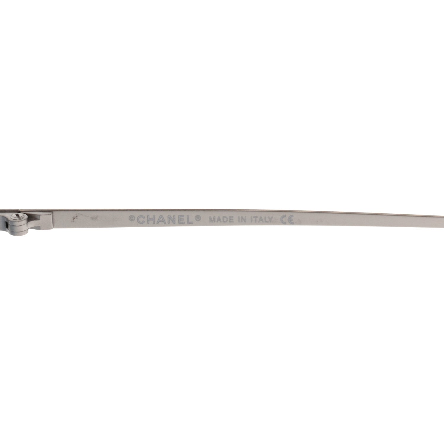 Chanel Metal Frameless Sunglasses 4002 Blue 6 of 8