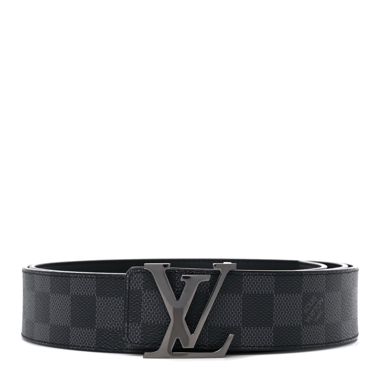 Damier Graphite 40mm LV Initiales Belt 120 48