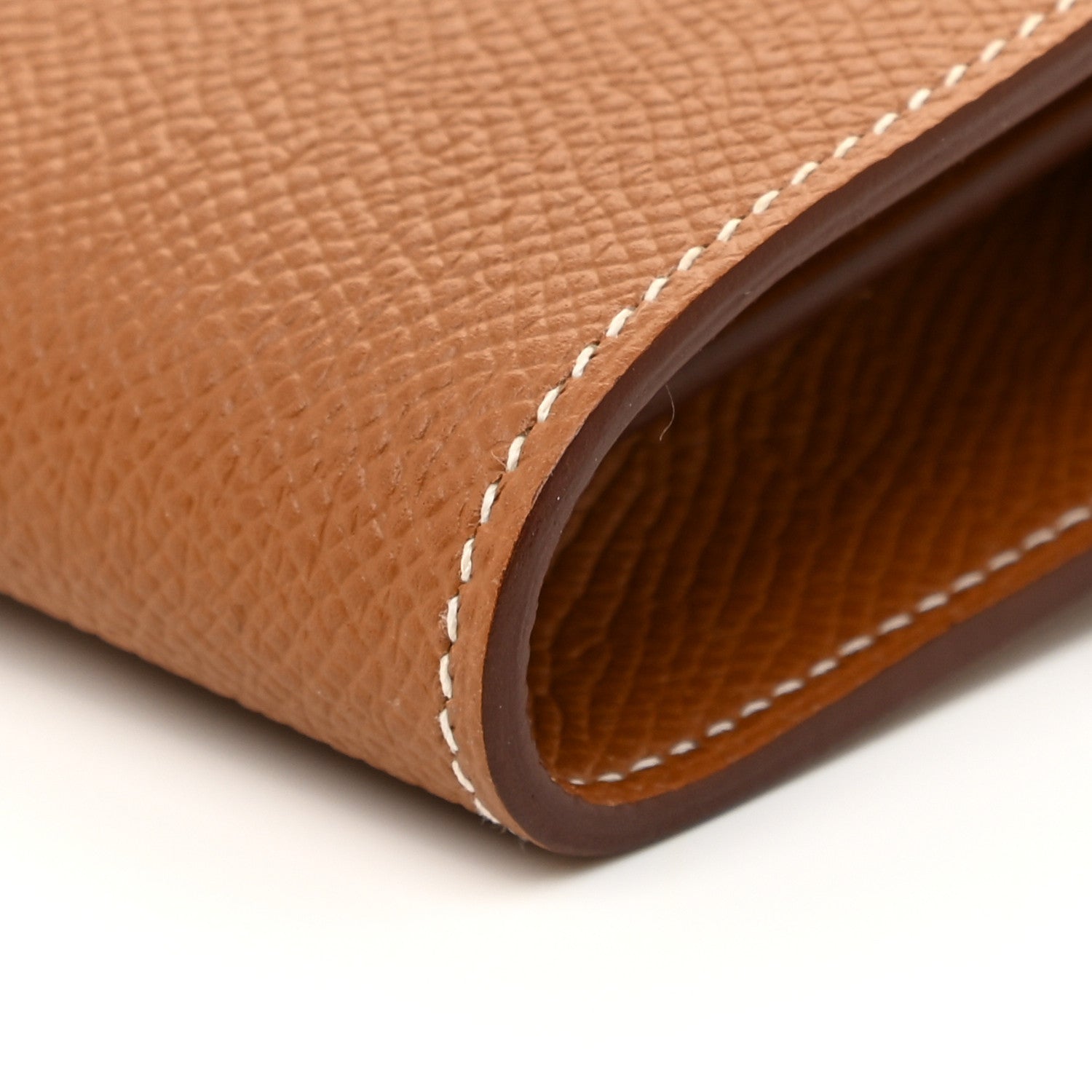 Hermes Epsom Kelly Wallet To Go Gold 9 of 12