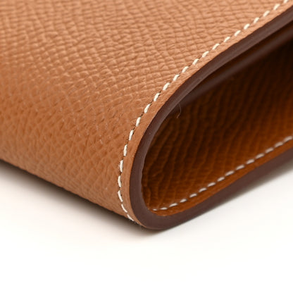 Hermes Epsom Kelly Wallet To Go Gold 9 of 12