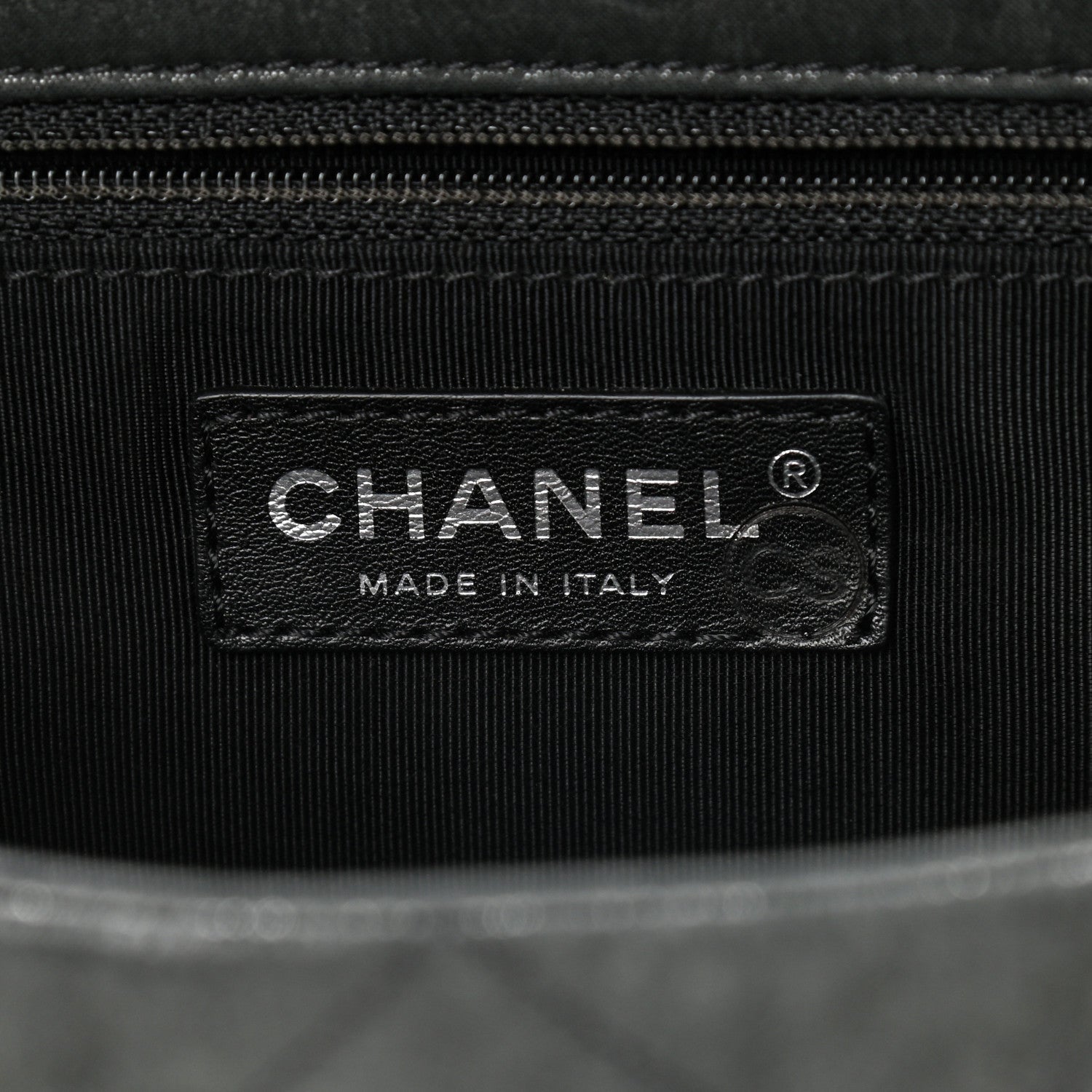 Chanel Iridescent Calfskin Large Chic Quilt Flap Black 6 of 11