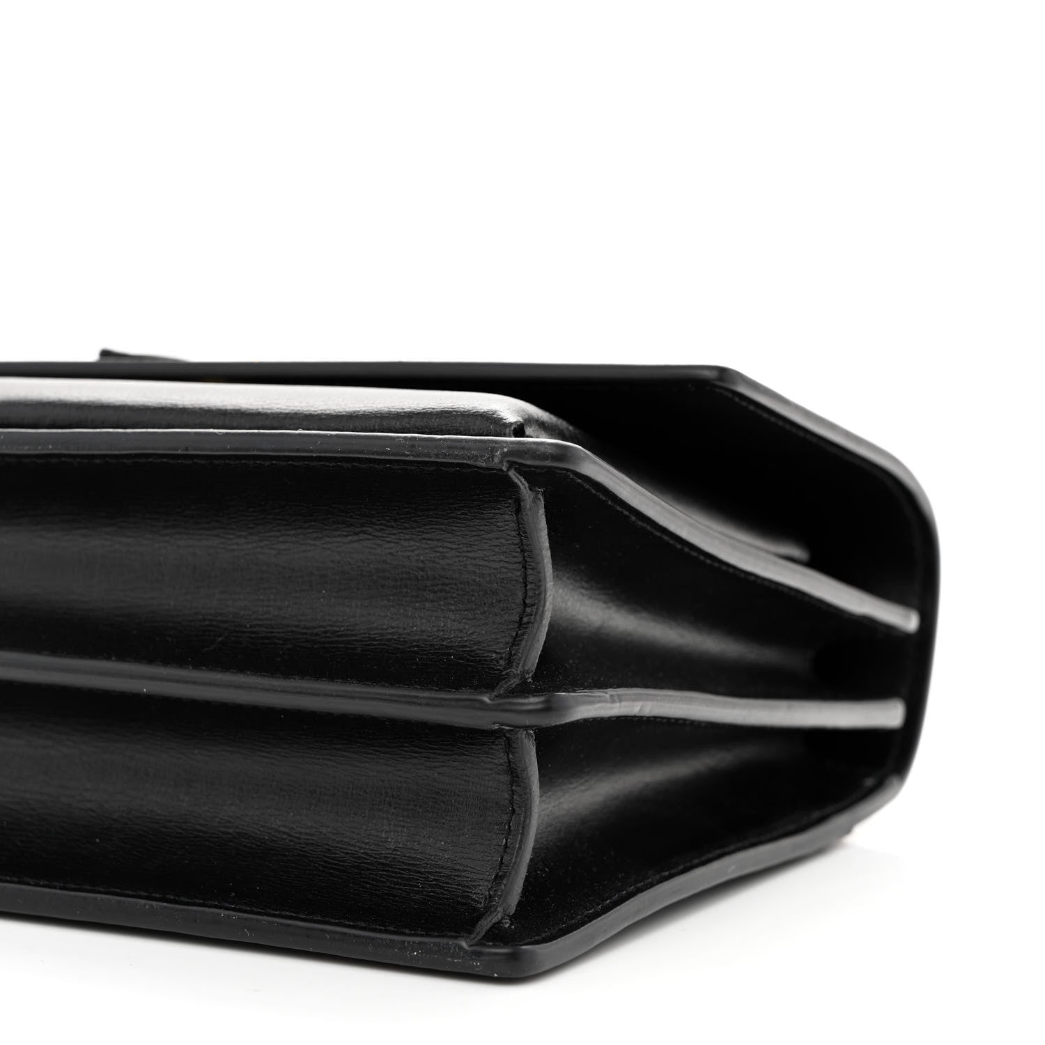 Saint Laurent Calfskin Medium Monogram Sunset Black 10 of 10