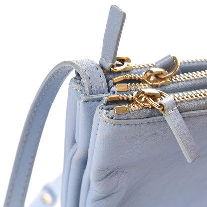 Celine Lambskin Small Trio Crossbody Bag Lavender 17 of 19