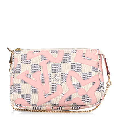 Louis Vuitton Damier Azur Tahitienne Mini Pochette Accessories 1 of 4