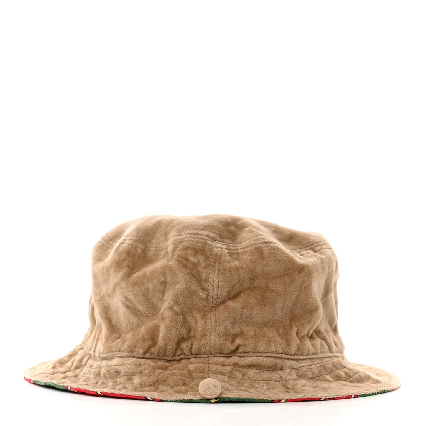 Silk Cotton Linen Velvetbands Reversible Bucket Hat