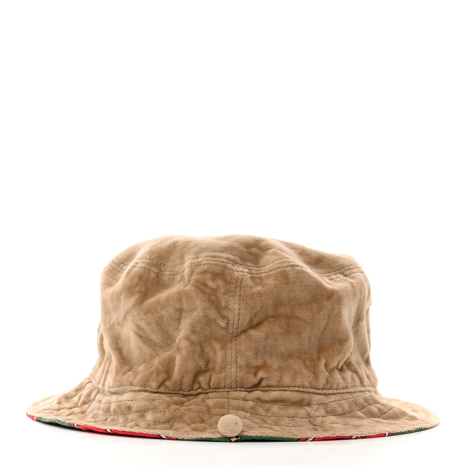 Gucci Silk Cotton Linen Velvetbands Reversible Bucket Hat 3 of 14