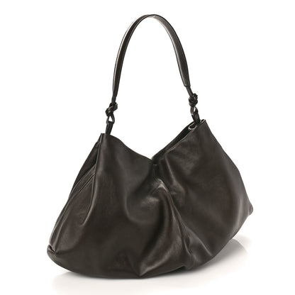 The Row Nappa Samia Bag Dark Brown 2 of 9