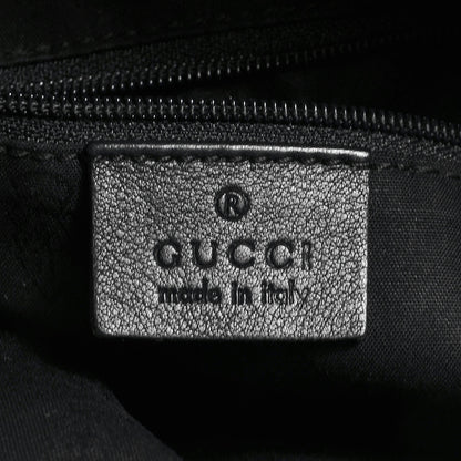 Gucci Guccissima Large Sukey Tote Black 6 of 7