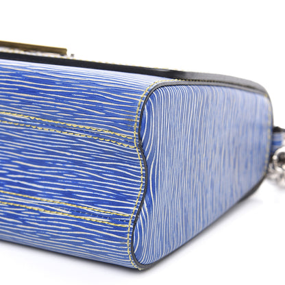 Louis Vuitton Epi Twist Shoulder Bag MM Denim Light 8 of 8