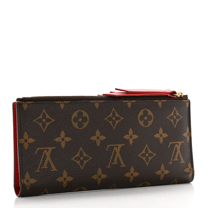 Louis Vuitton Monogram Adele Wallet Coquelicot 3 of 12