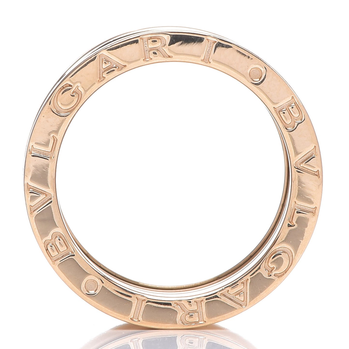 18K Yellow Gold B.Zero1 Five-Band Anniversary Ring 52 6