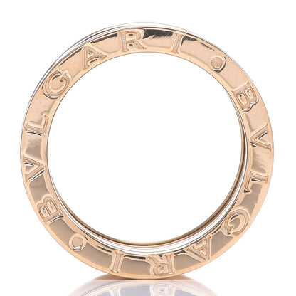 Bulgari 18K Yellow Gold B.Zero1 Five-Band Anniversary Ring 52 6 3 of 5