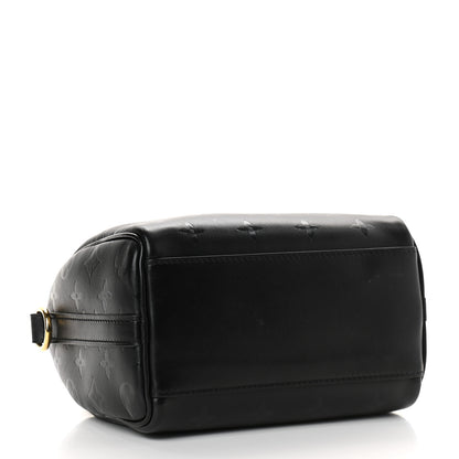 Louis Vuitton Monogram Ink Speedy BB Black 4 of 8