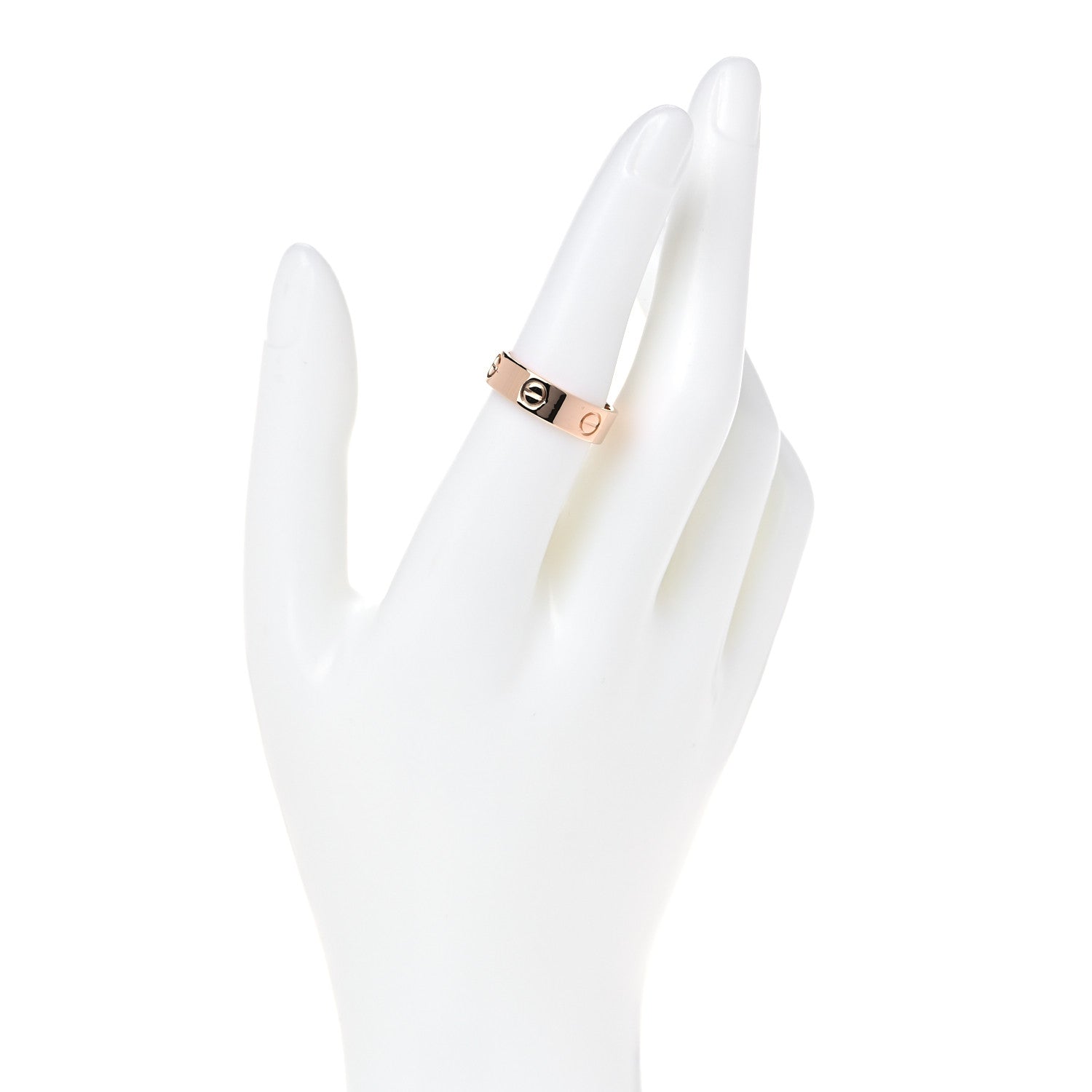 Cartier 18K Pink Gold 5.5mm LOVE Ring 54 6.75 2 of 6