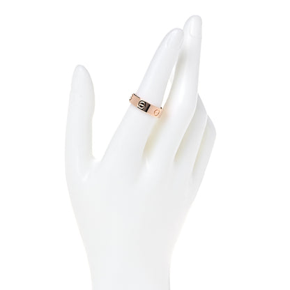 Cartier 18K Pink Gold 5.5mm LOVE Ring 54 6.75 2 of 6