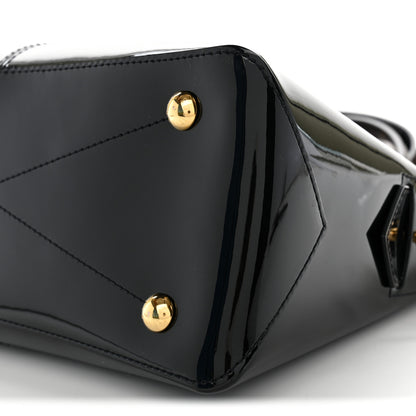 Louis Vuitton Patent Calfskin Miroir Tote Black 9 of 10