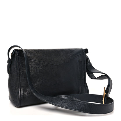 MCM Goatskin Diamant 3D Shoulder Bag Black 3 of 10